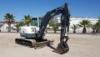 2012 TEREX TC75 MIDI HYDRAULIC EXCAVATOR, gp bucket, quick connect, aux hydraulics, backfill blade, cab, 794 hours indicated. s/n:TC07520295 - 2