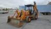 2011 CASE 590SN LOADER BACKHOE, gp bucket, 4x4, canopy, pilot controls, extension hoe. s/n:JJGN59SNPBC546389