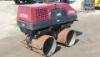 2013 TORO 68039 PADFOOT WALK BEHIND TRENCH ROLLER, 34" padfoot drums, Hatz diesel, 431 hours indicated. s/n:313000127