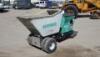 2014 MULTIQUIP WBH-16E WHITEMAN DUMP CART, Honda gasoline, hydraulic dump. s/n:141035