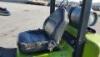 CLARK CGC40 FORKLIFT, 8,000#, 3-stage, 188" lift, side shift, lpg, canopy, solid tires. s/n:CGC470L0179GEF9613 - 4