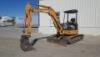 2008 CASE CX50BZTS MIDI HYDRAULIC EXCAVATOR, gp bucket, qc, aux hydraulics, backfill blade, canopy. s/n:N8TN82107