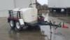 2011 400 GALLON WATER TANK TRAILER, Honda gasoline, portable. s/n:5AJWS1616BB008931 - 2