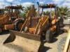 CASE 580 SUPER K LOADER BACKHOE, gp bucket, canopy, extension hoe. s/n:JJG0180710