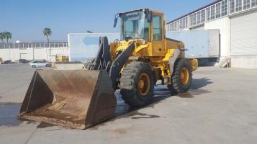 2005 VOLVO L90E WHEEL LOADER, gp bucket, cab w/air & heater, 20.5-25 tires. s/n:L90EV66899