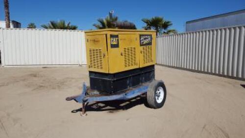 1998 GENERAC 97A08032S GENERATOR, 25kw, diesel, portable. s/n:2039575