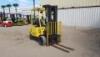 HYSTER S50XM FORKLIFT, 5,000#, 4-stage, 240" lift, side shift, lpg, canopy, solid cushion tires. s/n:D187V15494W - 2