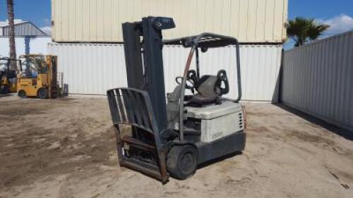CROWN SC4040-40TT190 FORKLIFT, 79" mast 2-stage, electric. s/n:9A130262