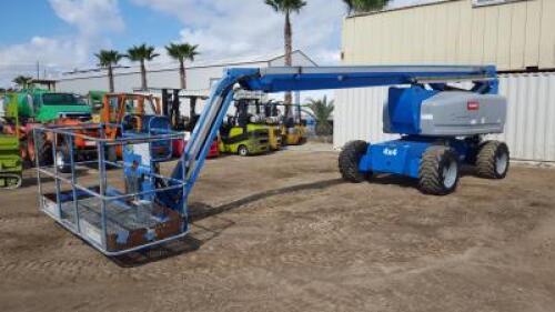 2012 GENIE Z80/60 BOOMLIFT, diesel, 2-stage, 80' articulated boom, 4x4. s/n:Z8012-3576