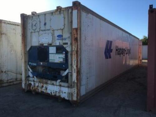 40' REFRIGERATED/INSULATED CONTAINER