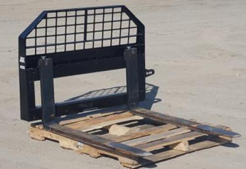 UNUSED JBX 4000 48" SKID STEER FORK ATTACHMENTS **(LOCATED IN COLTON, CA)**