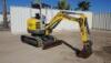 2012 WACKER NEUSON 28Z3 MINI HYDRAULIC EXCAVATOR, gp bucket, aux hydraulics, 15 degree VDS, backfill blade, canopy, 446 hours indicated. s/n:WNCE1001JPAL00312 - 2