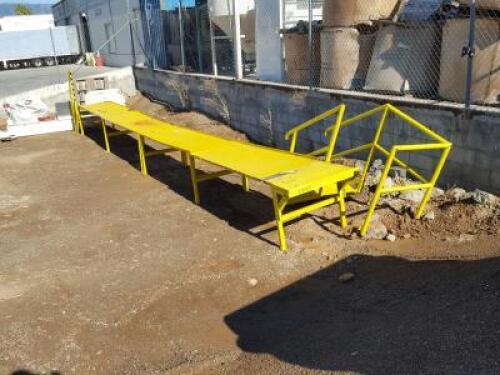 32'x3'x30" WAREHOUSE WALKWAY, (2) SETS OF STAIRS **(LOCATED IN COLTON, CA)**