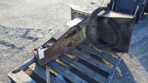UB BREAKER ATTACHMENT, fits skidsteer. **(LOCATED IN COLTON, CA)**