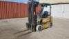 2001 CATERPILLAR GC25K FORKLIFT, 5,000#, 80" mast, 4-stage, 240" lift, sideshift, lpg, canopy. s/n:AT82C07075