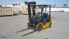 KOMATSU FG20ST-12 FORKLIFT, 4,000#, 80" mast, 2-stage, 128" lift, sideshift, lpg, canopy. s/n:502791A