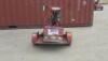 BARRETO 1320 WALK BEHIND TILLER, Honda gasoline. s/n:5743 W/TILLER TRAILER. - 3