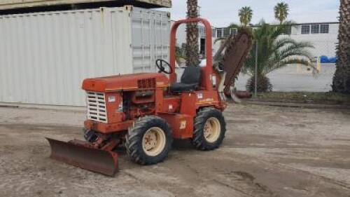 DITCH WITCH 3500 RIDE ON TRENCHER, Deutz diesel, backfill blade, offset adjustable trencher, 7' trencher. s/n:3K0975