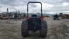 2014 NEW HOLLAND WORKMASTER 35 UTILITY TRACTOR, 3cyl 33hp diesel, gp bucket, 2015 New Holland 110TL front bucket attachment, 4x4, pto, 3-point hitch, 805 hours indicated. s/n:2211015258 - 3