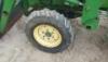 2000 JOHN DEERE 790 UTILITY TRACTOR, Yanmar 3cyl 30hp diesel, John Deere front loader attachment, 4x4, pto, 3-point hitch. s/n:LV0790G398951 - 5