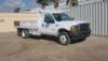 2001 FORD F450 UTILITY TRUCK, 7.3L diesel, automatic, a/c, 12' utility body, ladder rack, tow package. s/n:1FDXF46F51EB78664 - 2