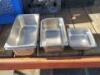 APPROX. (6) CHAFING DISH PANS **(On site and absentee bidding only. Your online absentee bid will not be accepted after 7:00 a.m. on April 27th)**