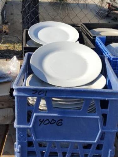 APPROX. (40) ASSORTED DINNER PLATES **(On site and absentee bidding only. Your online absentee bid will not be accepted after 7:00 a.m. on April 27th)**