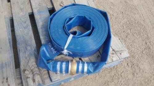 UNUSED 50'X2" DISCHARGE WATER HOSES