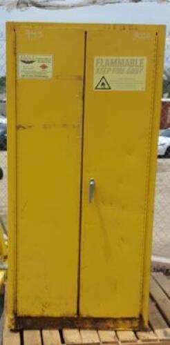 FLAMMABLE MATERIAL STORAGE CABINET **(LOCATED IN COLTON, CA)**
