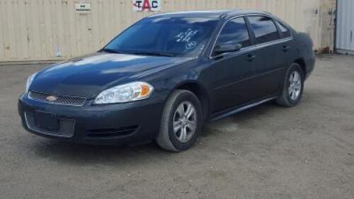 s**2014 CHEVROLET IMPALA SEDAN, 3.6L gasoline, automatic, a/c, pw, pdl, pm. s/n:2G1WA5E32E1186555 **(DEALER, DISMANTLER, OUT OF STATE BUYER, OFF-HIGHWAY USE ONLY)**