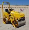 2000 MULTIQUIP RAMMAX T26 VIBRATORY TANDEM SMOOTH DRUM ROLLER, diesel, 48" drums, 1,481 hours indicated. s/n:TFAAV26EYY0002155 - 2
