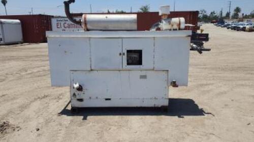 SKID MOUNTED SULLAIR 185DP AIR COMPRESSOR, 4cyl diesel. s/n:6142-002 **(LOCATED IN COLTON, CA)**