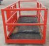 9' 4"X4' MAN BASKET, carriage mount for Reach Forklift. **(LOCATED IN COLTON, CA)** - 3