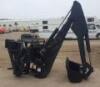 BRADCO 611 BACKHOE ATTACHMENT, fits skidsteer. W/18" GP BUCKET, 24" GP BUCKET, 30" GP BUCKET, 35" GP BUCKET, 16" COMPACTION WHEEL **(LOCATED IN COLTON, CA)** - 6