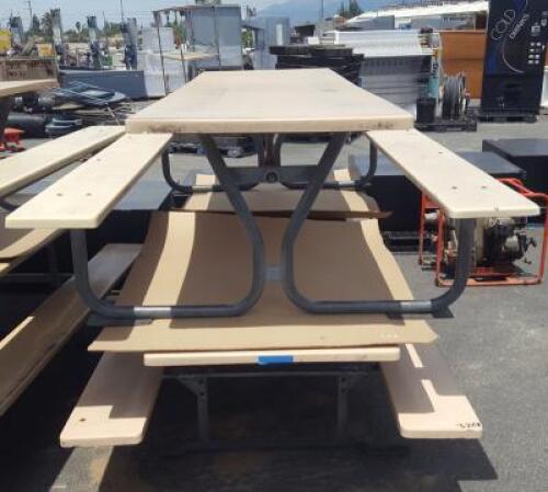 (2) 8' PICNIC TABLES **(LOCATED IN COLTON, CA)**