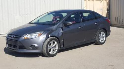 s**2014 FORD FOCUS SEDAN, 2.0L gasoline, automatic, a/c, pw, pdl, pm, 68,154 miles indicated. s/n:1FADP3F28EL200675