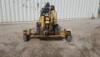 2000 VERMEER SC252 STUMP GRINDER, Kohler 725cc gasoline, 2,378 hours indicated. s/n:1VRN071F9Y1004748 W/2004 VERMEER TRAILER. s/n:1VRN091JX41003053 - 3