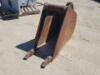 18" GP BUCKET, fits loader backhoe, Wain Roy adapter. **(LOCATED IN COLTON, CA)**