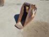 12" GP BUCKET, fits loader backhoe, Wain Roy adapter. **(LOCATED IN COLTON, CA)**
