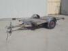 UTILITY TRAILER, 8'9"X6' deck. **(BILL OF SALE ONLY)**