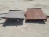 4' DIAMOND PLATE METAL RAMP, 5' DIAMOND PLATE METAL RAMP **(LOCATED IN COLTON, CA)**