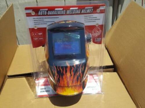 UNUSED SOLAR WELDING HELMET