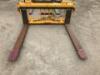 JCB 160/13272 FORKLIFT CARRIAGE ATTACHMENT **(LOCATED IN COLTON, CA)**