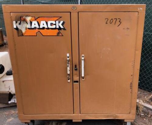 KNAACK ROLLING JOB BOX, 60"X24"X57 **(LOCATED IN COLTON, CA)**