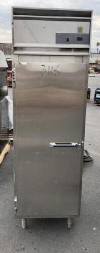 STAINLESS STEEL REFRIGERATOR **(LOCATED IN COLTON, CA)**