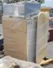 PALLET OF (2) FILING CABINETS, METAL RACK, TABLE TOP **(LOCATED IN COLTON, CA)** - 2