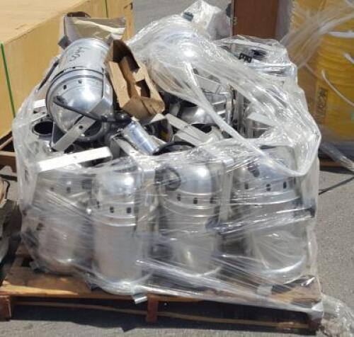 PALLET OF APPROX. (20) STAGE LIGHT CANS **(LOCATED IN COLTON, CA)**