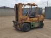 HYSTER H80XL FORKLIFT, 7,500#, 79" mast, 3-stage, 172" lift, sideshift, gasoline. s/n:F005D04149L **(DOES NOT RUN)**