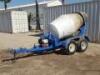 1998 CART-AWAY/DELCOR CMT100 CONCRETE TRAILER, Honda gasoline, hydraulic dump, portable. s/n:4MFMA1529WW000365