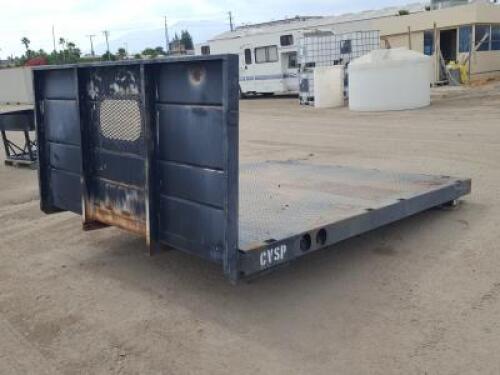 10'X8' FLATBED TRUCK BED **(LOCATED IN COLTON, CA)**